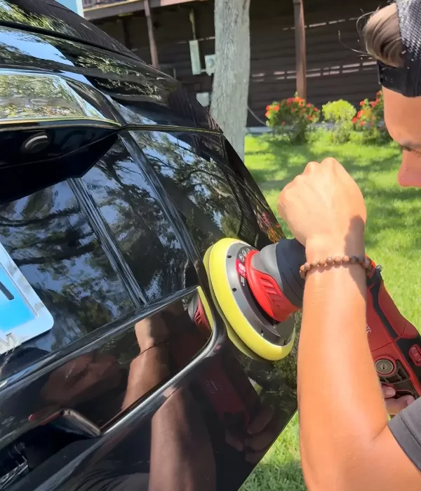 buffing car